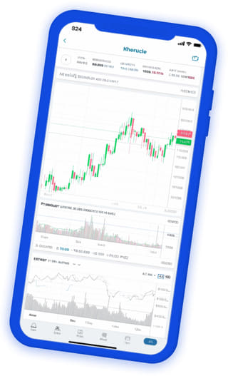 Foudre Rendecte application de trading crypto tableau de bord du portefeuille en direct